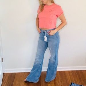 Cello Skinny Super High Rise Flare size 9 NWT